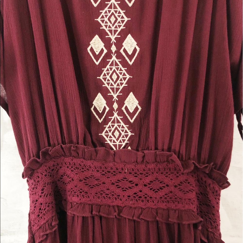 Wine Dress - Picture 4 of 5